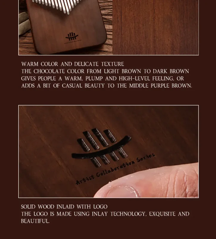 hluru-21-key-solid-body-kalimba-african-walnut-details-8