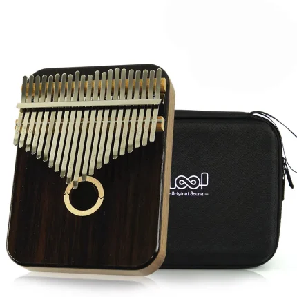 LOOP 21 key Rosewood Kalimba thumb piano with resonant sound and sleek finish