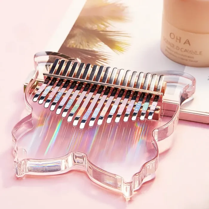 17/21-Key Crystal-Clear Acrylic Kalimba - Image 18