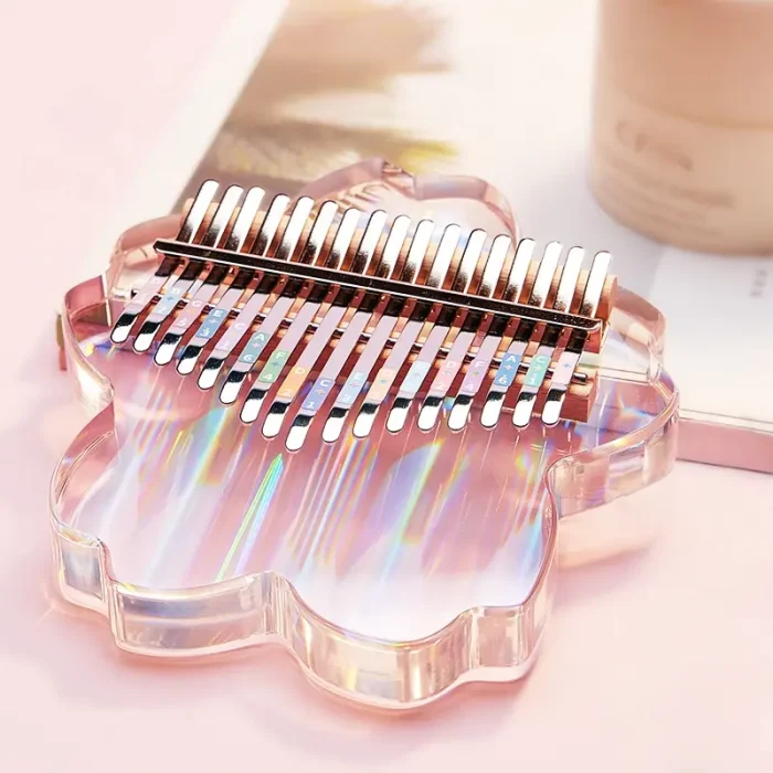 17/21-Key Crystal-Clear Acrylic Kalimba 17/21-Key Crystal-Clear Acrylic Kalimba