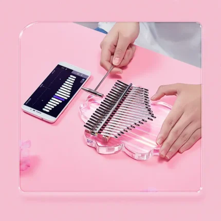 17/21-Key Crystal-Clear Acrylic Kalimba - Image 7