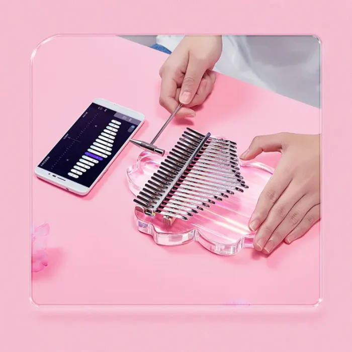 17/21-Key Crystal-Clear Acrylic Kalimba - Image 7
