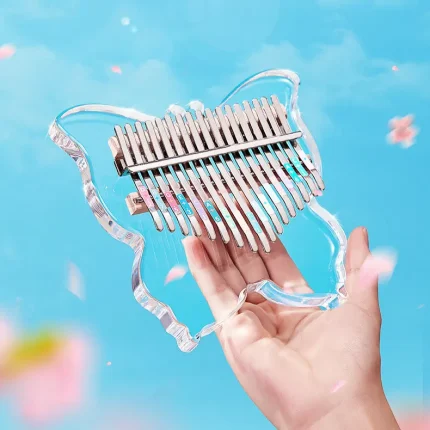 17/21-Key Crystal-Clear Acrylic Kalimba - Image 8