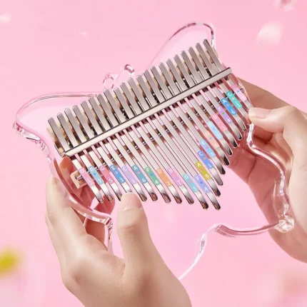 17/21-Key Crystal-Clear Acrylic Kalimba - Image 12