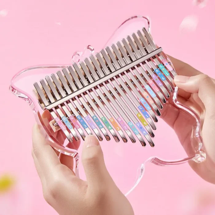 17/21-Key Crystal-Clear Acrylic Kalimba - Image 12