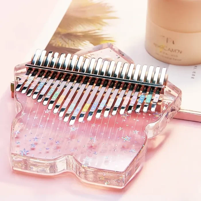 17/21-Key Crystal-Clear Acrylic Kalimba - Image 4
