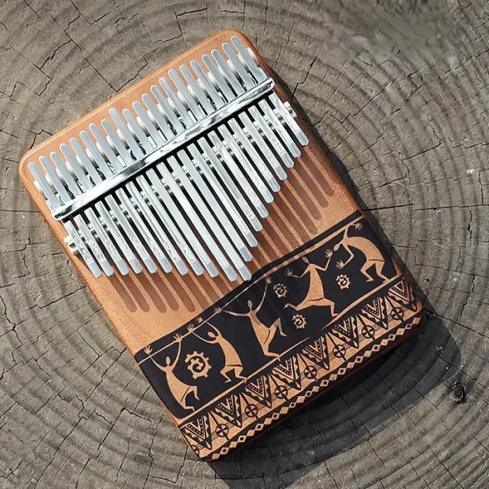 “African Dancer” 21-Key Mahogany Kalimba
