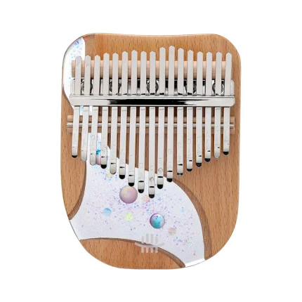 "Stardust Galaxy" 17/21 Key Transparent Resin Kalimba - Image 8